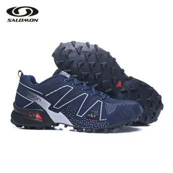 

Salomon SPEEDCROSS 3.5 flyknit Outdoor Hiking Shoes Mountain Male Flywire Athletic Sport Shoe speed cross 3 men