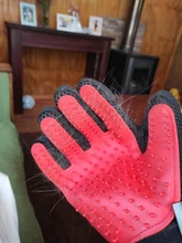 Guantes de aseo de mascotas Deshedding guantes para cepillar eficaz limpieza masaje Animal Baño de pelo de gato perro peines