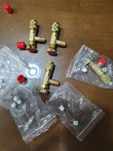 Adaptador para válvula de seguridad, herramienta para aire acondicionado y refrigeración, R410a R22, manguera de carga con rosca de 1/4 o 5/16 pulgadas, macho/hembra