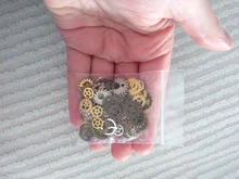 Pulcritude 60 uds 4 Color tamaño pequeño 8-15mm mezcla aleación mecánica Steampunk Cogs & Gears Diy accesorios nuevo Oct Drop ship