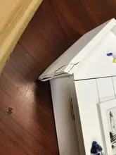 Caja de almacenamiento de llaves de la casa del Mediterráneo caja de almacenamiento de madera montada en la pared