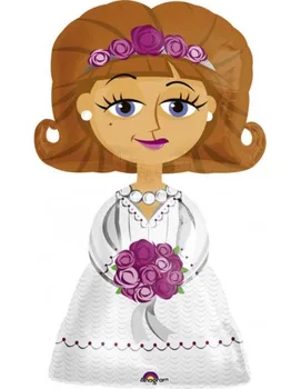 

Balloon Bride Air Walker 122x71cm Foil Polyamide-A1426901