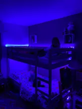 BESTOPE Bluetooth LED luces de tira de 20M RGB SMD 5050 cinta Flexible RGB impermeable LED luz 5M 10M cinta de DC 12V Control