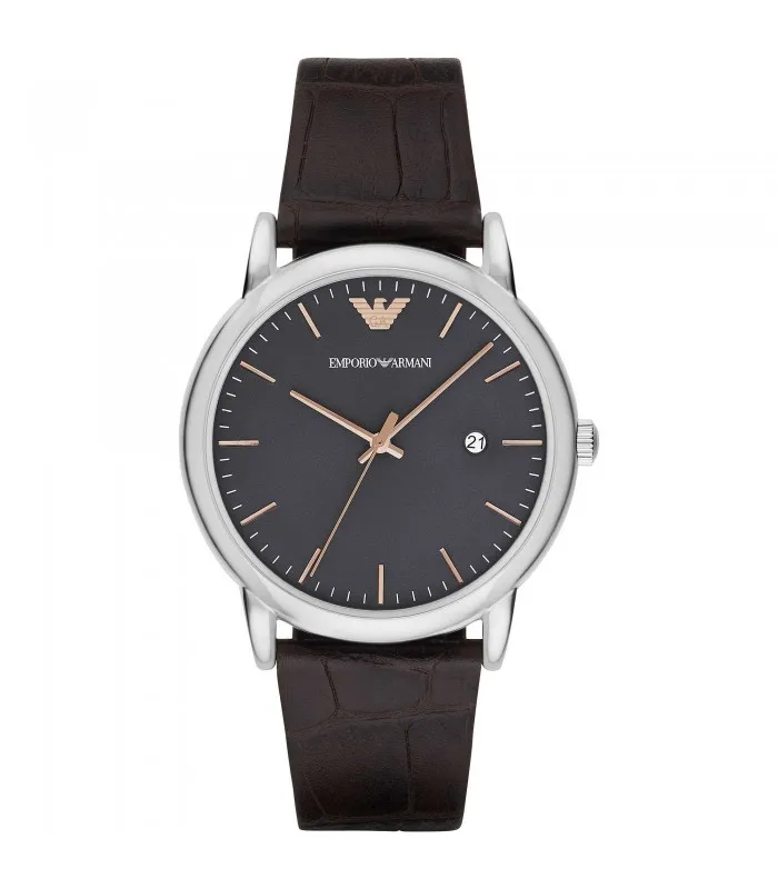Часы EMPORIO Армани ONLY TIME серый AR1996