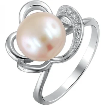 

Esthete ring with pearls and cubic zirconia