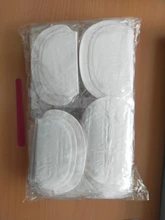 Almohadillas desodorantes de algodón para verano axila bajo el brazo almohadillas para el sudor, vestido desechable, protección contra el sudor, Abs, talla grande, 100x (50 pares)