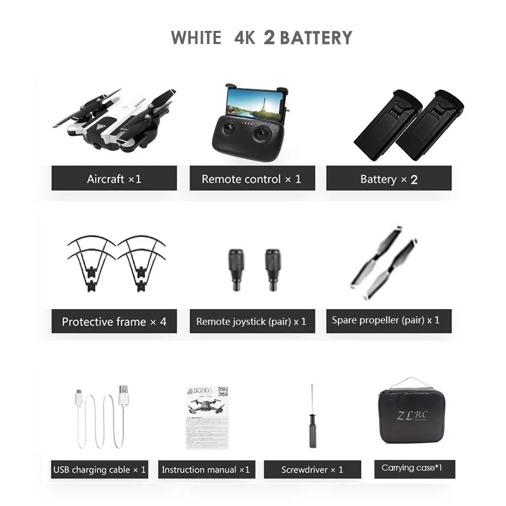 Забавные 2,4G 4CH 6-Axis 4K Quadcopter Drone 2 Камера стабильный Gimbal HD подарок 4096*3072P открытый игрушечный БПЛА игра