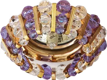 

Downlight built-in Feron cd2121 ceiling MR16 G5.3 transparent-lilac, Golden 18552