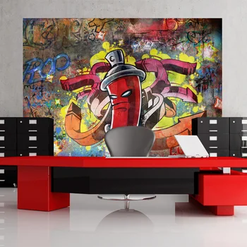 

Wall mural-Graffiti monster - 250x175 cm