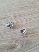 Collar de plata de ley 925 con forma de corazón colgante, pulsera Pandora Original, joyería 925