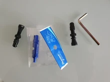 Deemount-2 uds. Schrader de válvulas A/V, 40/60mm, CNC, pezón anodizado mecanizado para llantas sin cámara para bicicleta de montaña y carretera