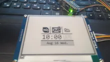 Display-Module Two-Color-Display Raspberry Pi Arduino E-Ink with 3-Wire SPI Black White