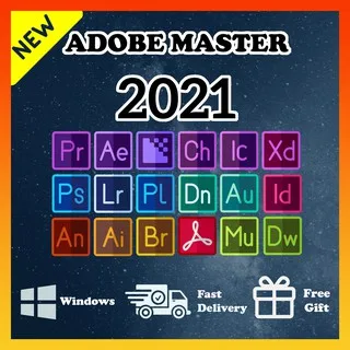 Adobe Creative Cloud 2021 | Adobe Master Collection CC 2021 | Полная версия | Пожизненная активация | ️Многоязычная |