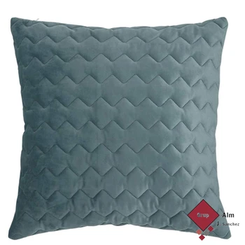 

NAROA ESMERALDA ANTILO Cushion With unfilled Zipper, Velvet