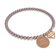 

10 Good Propositi Bracelet Women Speak More Time For Us Collection Bon Bon casual cod. B5109/WT