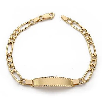 

Slave chain 18k gold 18cm. Link 3x1 Communion [9078]