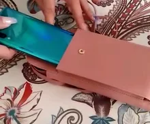 Cartera de marca famosa para mujer, fundas de teléfono móvil, tarjeta grande, bolso de mano, bolso de mano, bandolera de hombro, correas largas, Dropshipping, 2021