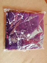 Mantel de cartas de Tarot de 12 Constelaciones, juego de mesa de terciopelo, adivinación, Altar, paño, astrología, oráculo, Bloc de tarjetas