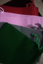 Lote de 50 unidades de bolsitas de terciopelo de colores, bolsitas de terciopelo con cordón, 5x7cm, 7x9cm, 8x10cm, 9x12cm