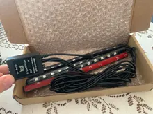 Lámpara led ambiental para coche, luces decorativas para interior, control remoto inalámbrico de música, múltiples modos