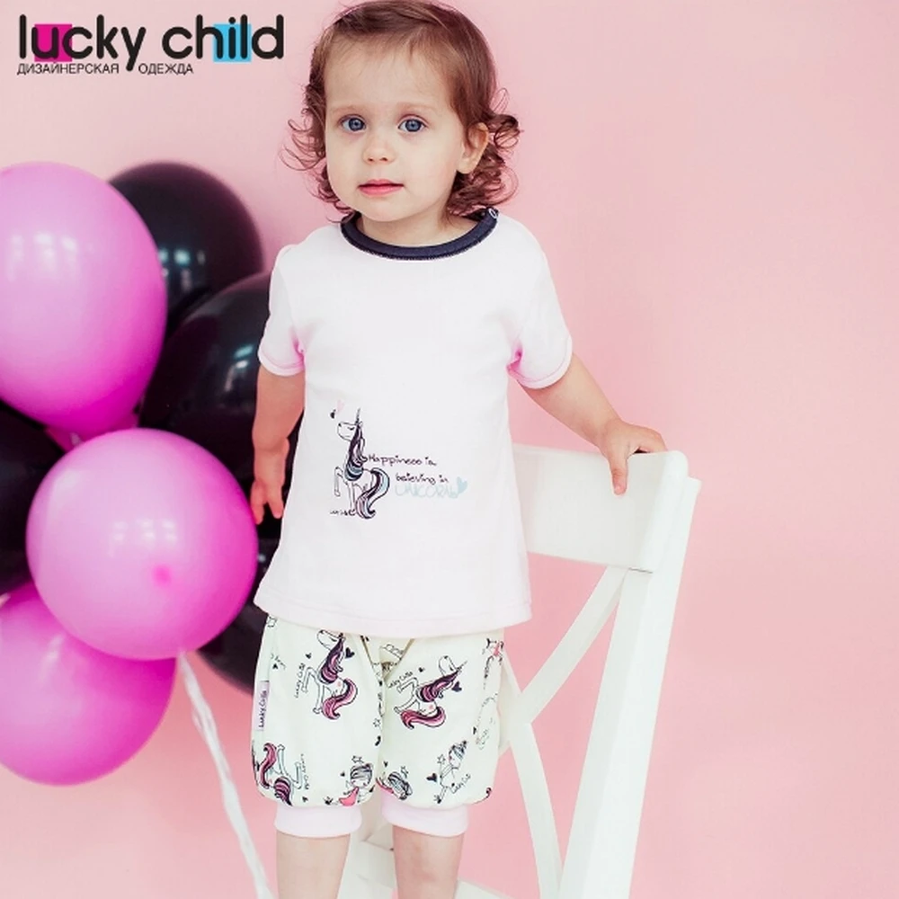 Шорты Lucky Child, арт. 30-190, 3 шт.(Феечки) [сделано в России, от 2-х дней]