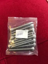 Screw Allen Bolt Hex-Socket Hexagon Black-Grade Stainless-Steel 10pcs DIN912 M8 M3 M4