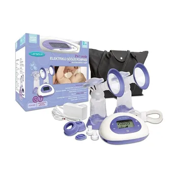 

Lansinoh's 2-in-1 Electric Breast Pump Both Comfort and Flexibility Single or Double Electric Hygienic Design Original