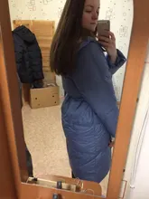 Down-Jacket SEMIR Winter Women Outwear Hooded Long New Waist for Fur-Collar Loose Young-Girl