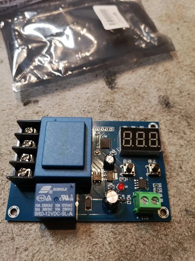 Отзыв о товаре Новый XH-M602 цифровой контроль батареи Литиевый контроль зарядки аккумулятора модуль управления зарядом плата защиты переключателя от пользователя M***o