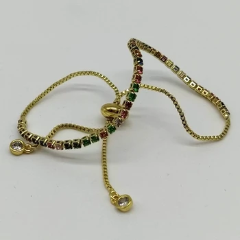 

Women's bracelet, gold plated (Golfi). An original gift.
