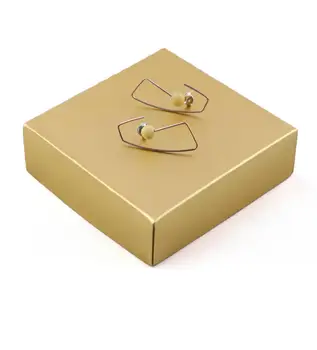 

Goo Design Minimal 925Ayar Silver Jasper Earrings