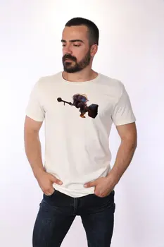 

Angemiel Wear LoL Poppy Cotton White Men 'S T-Shirt