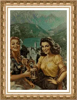 

CROSS STITCH KIT PANDATHREAD Great Painters 1191