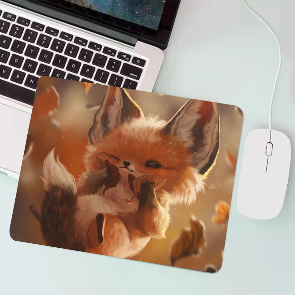 Tapis De Souris Renard Aquarelle - Décor De Bureau Burundi