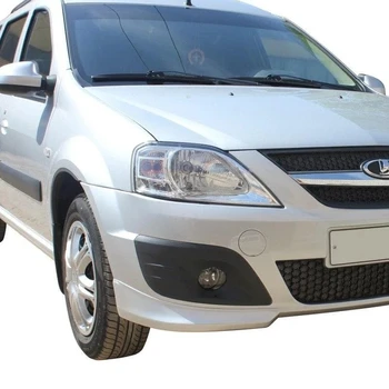 

Fangs on front bumper Lada Largus