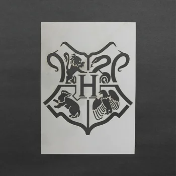 

Template Hogwarts Harry Potter storage reusable, Hogwarts Harry Potter template reusable