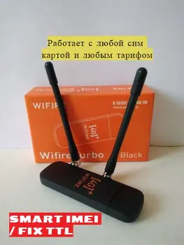 

Huawei e3372h-153 e3372 unlocked modem LTE 4G 3G 2G Internet smart firmware IMEI TTL with antennas crc9