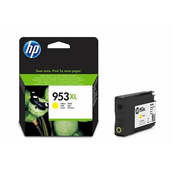 Картридж Hewlett Packard F6U18AE желтый