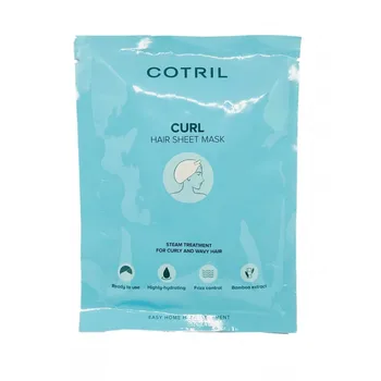 

COTRIL-CURL-HAIR SHEET MASK-Disposable Mask 35Ml