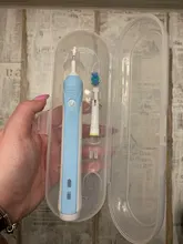 Caja de cepillo de dientes eléctrico, caja de cepillo de dientes segura para exteriores, almacenamiento de cepillos de dientes para acampar, Oral B (solo caja de viaje)