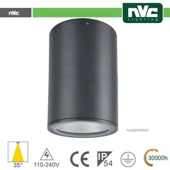 

Downlight protruding IP54 - 12W 1080LM 3000K 35 °