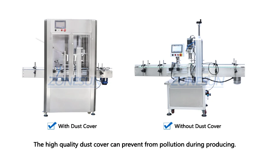 ZONPACK ZS-XG16D Автоматическая вертикальная пробковая стеклянная бутылка вина, укупорочная машина для обжима с пылезащитным чехлом 