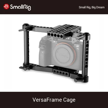 

SmallRig Versaframe DSLR Camera Cage With Adjustable Cheese Rods For Panasonic GH4/GH3/GH2/ Sony A7/A7II/Canon/Nikon - 1630