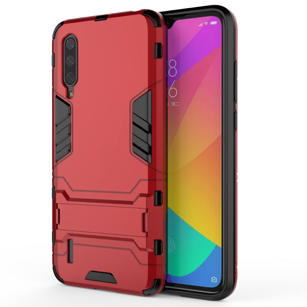 Чехол-подставка для Xiaomi mi 9 Lite/mi A3 Lite/CC9 Con soporte-чехол Гибридный противоударный Прочный