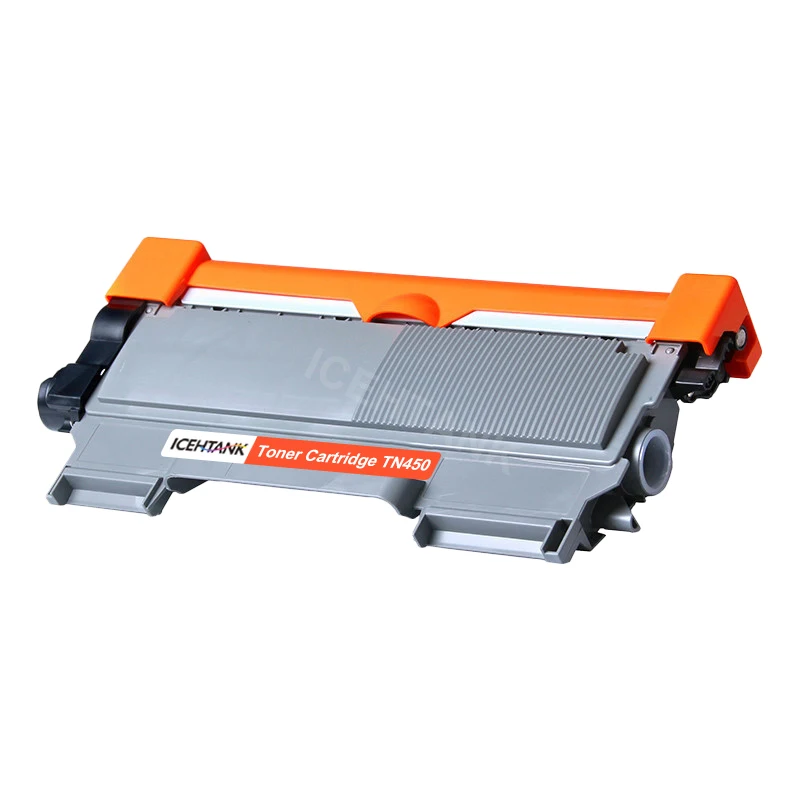 ICHTANK 2 Pcs TN-450 Black Compatible toner cartridge for Brother MFC-7360/7362/7460/7470/7860/7290 DCP-7055/7060 TN450 TN2220