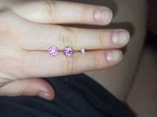 CANNER-Pendientes de plata de ley 925 auténtica redondos de cuatro garras para mujer, Pendientes de botón con bola de circón, joyería coreana, 1 ud.