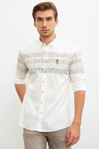 U.S. POLO ASSN. Slim Shirt | Мужская одежда