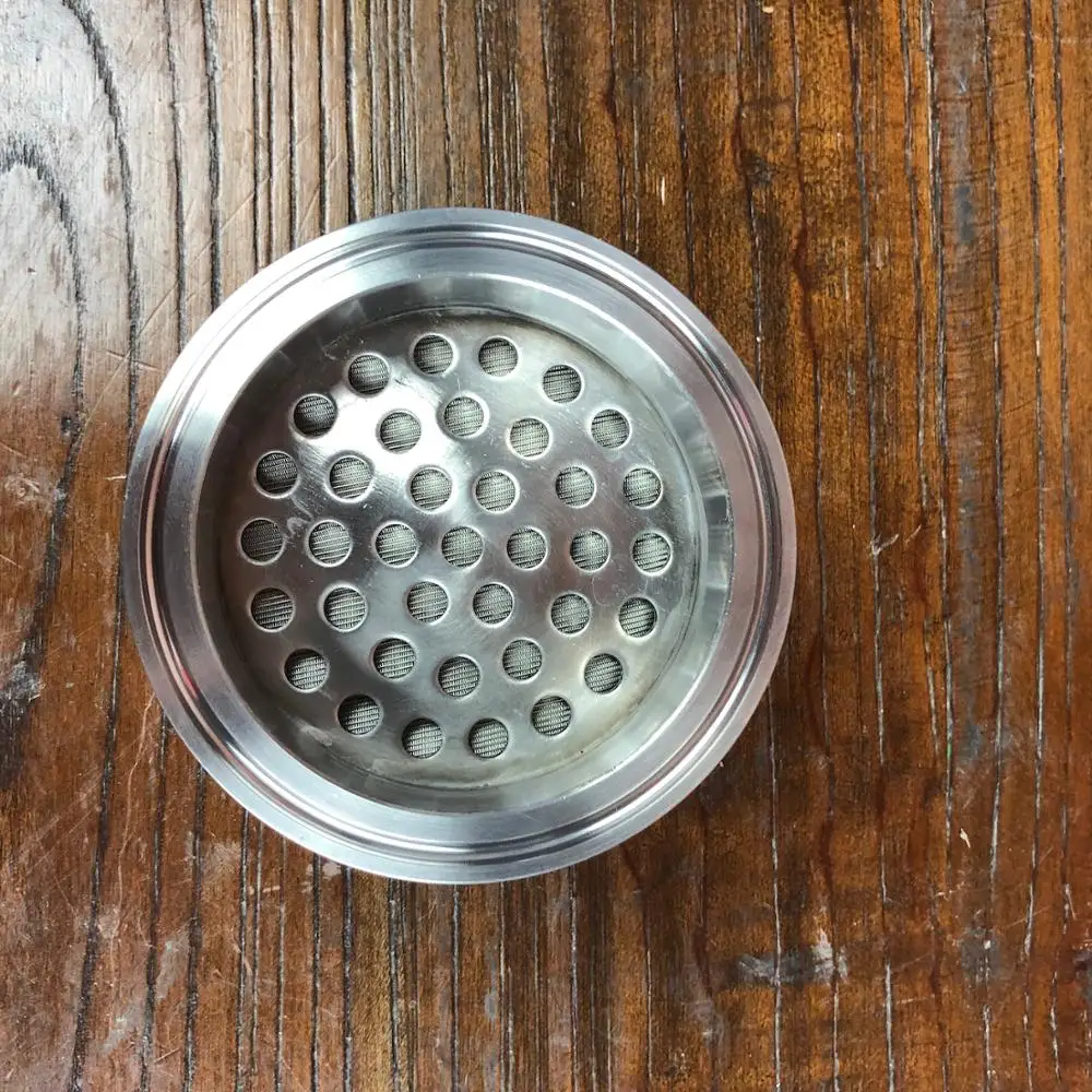 Зажим 3 дюймовая фильтрующая пластина с сеткой 150 микрон экстрактор BHO система