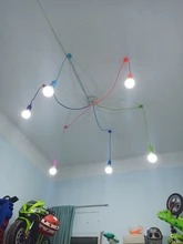 Chandeliers Lighting-Lamp Decoration Colorful Indoor DIY Silica-Gel 3/4/6-/..