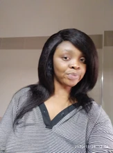 Rizado rizado mechones 100% mechones de cabello humano postizo mechones no Remy Yaki grueso de la armadura del pelo recto 3/4 Pc/lote manojos de pelo barato mechones